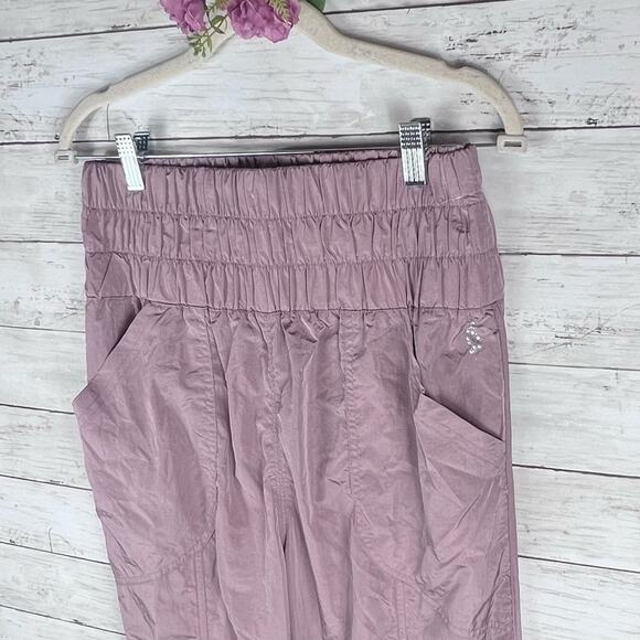 NEW Size Large Free People Movement Mauve High Rise Relaxed The Way Home Jogger - Picture 5 of 11